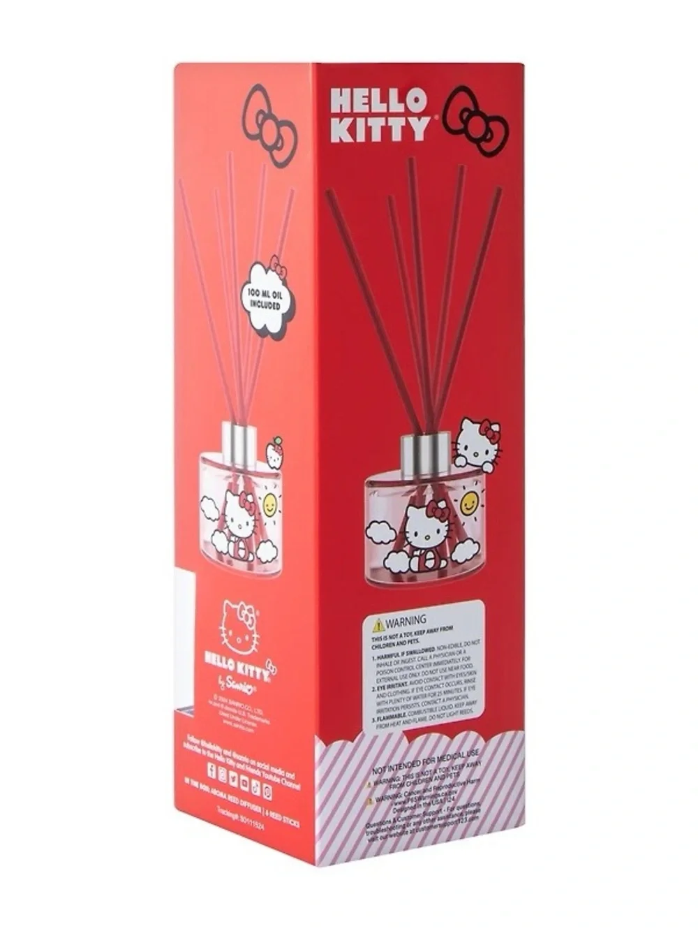Hello Kitty Strawberry Reed Diffuser